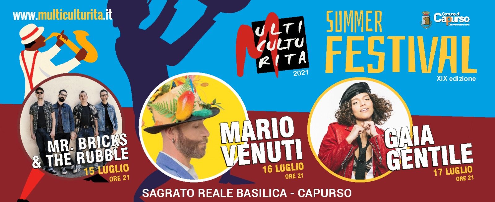 Capurso, weekend di concerti dal vivo con il ''Multiculturita Summer Festival''