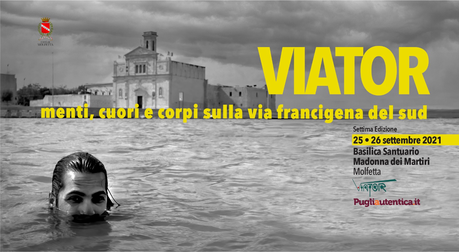 Viator, a Molfetta il festival dei cammini: concerti ed escursioni sulle tracce dei fedeli