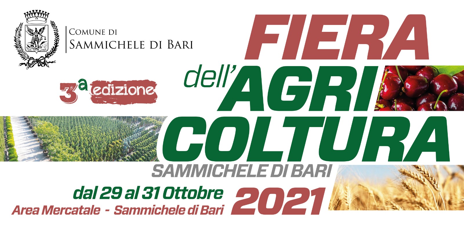 Sammichele, cerimonia di presentazione della 3° Fiera dell'Agricoltura 