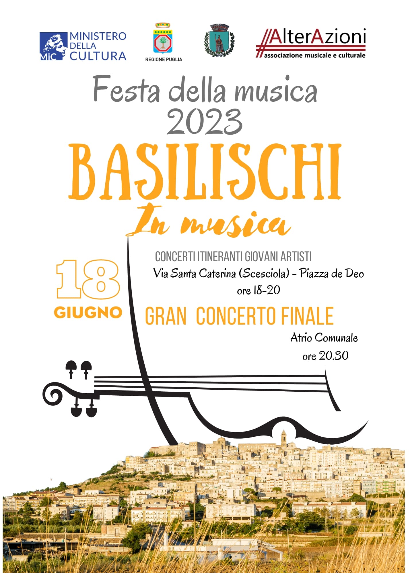 Minervino Murge, Festa della Musica con Basilischi in musica