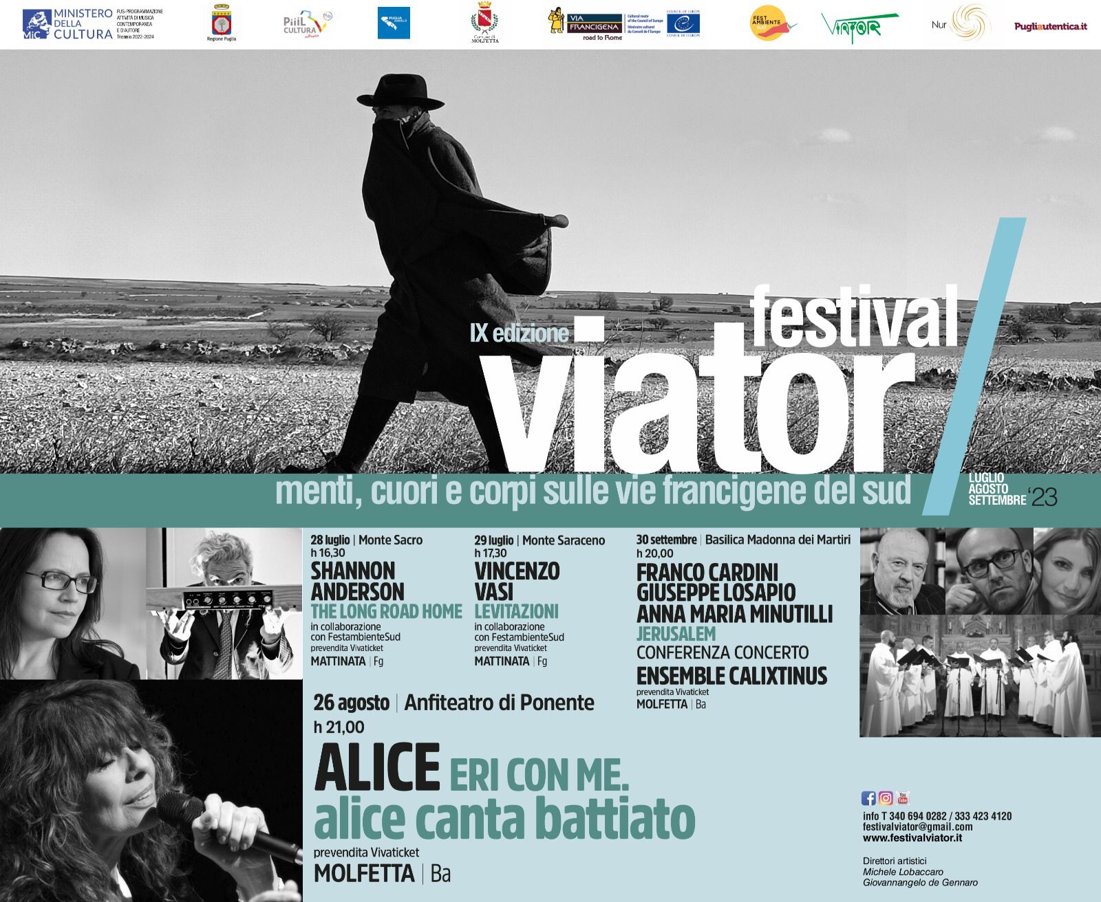 IX edizione del Festival Viator 2023