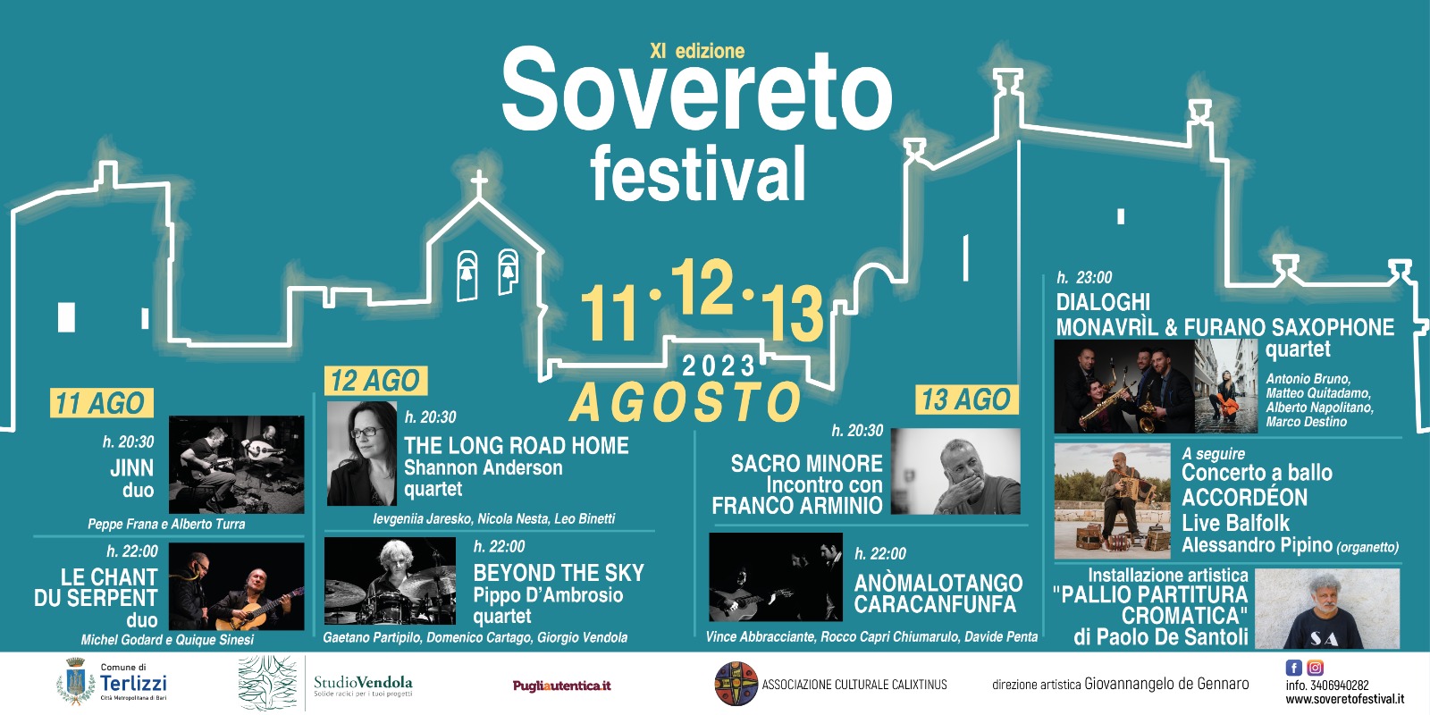 Torna la XI edizione di Sovereto Festival 