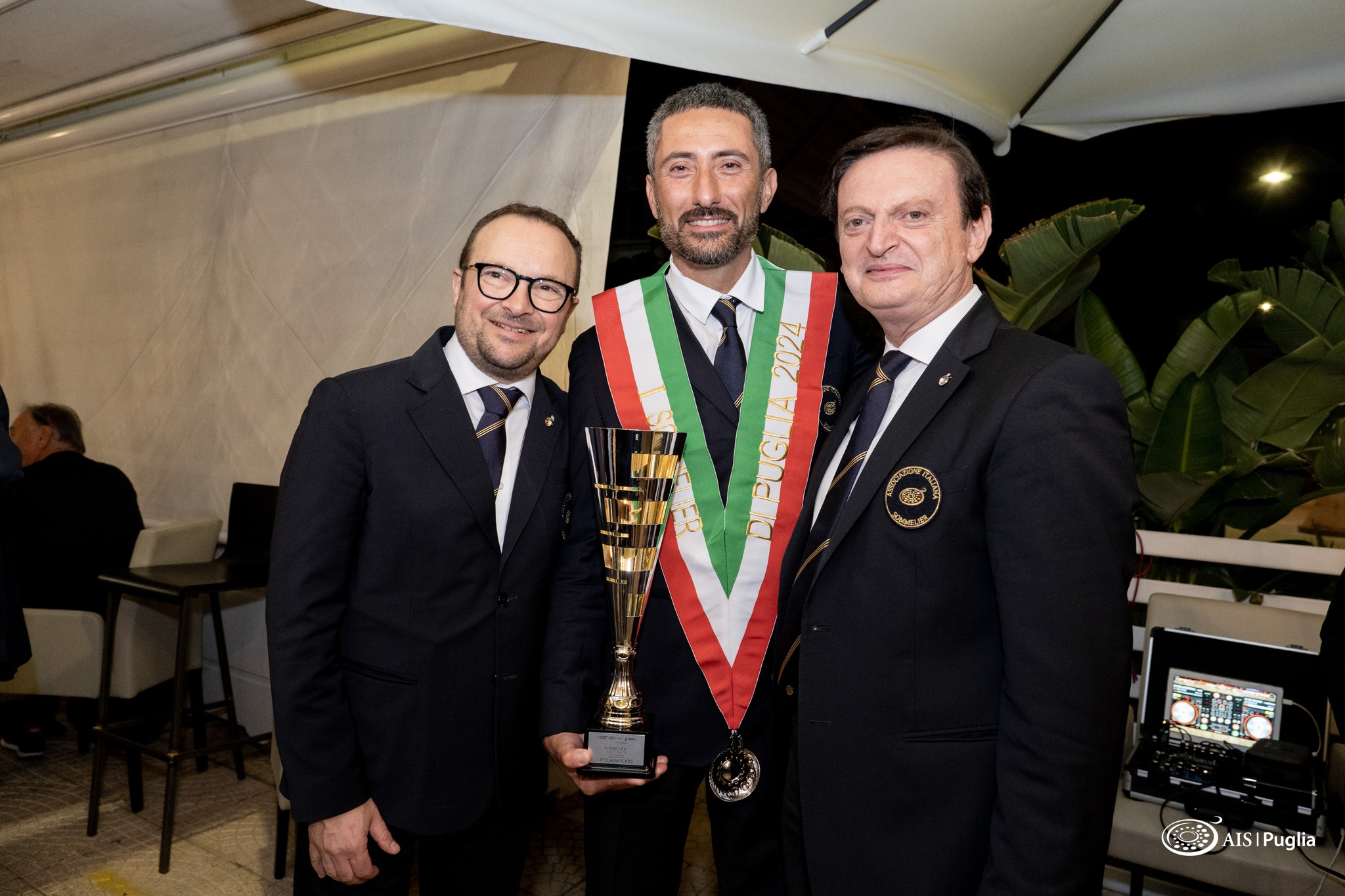 Ais Puglia: la premiazione del miglior sommelier di Puglia